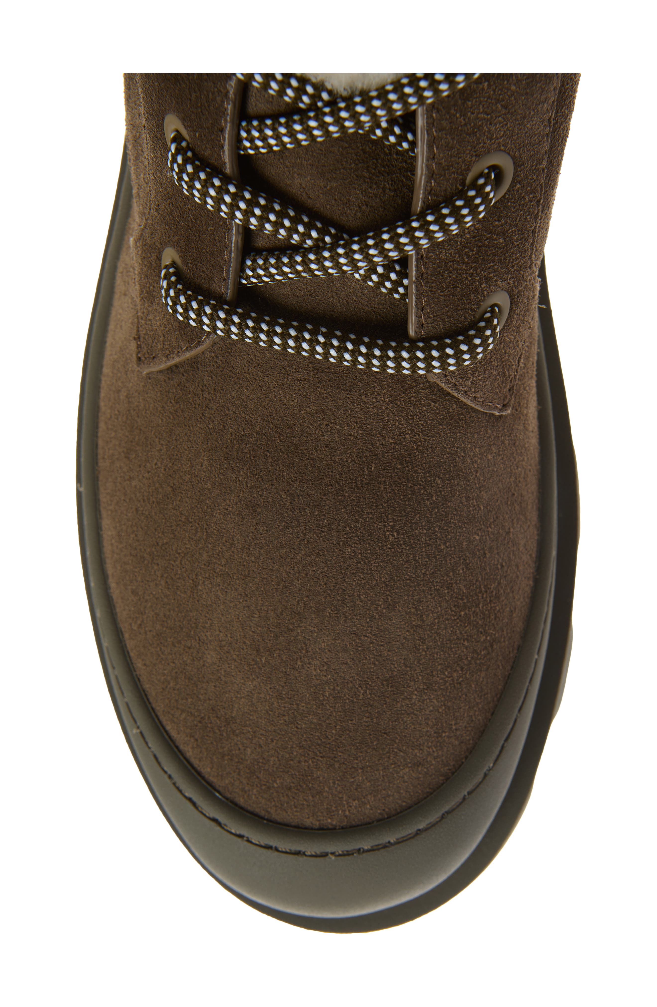 Vera Genuine Shearling Trim Boot, Alternate, color, WARM TAUPE