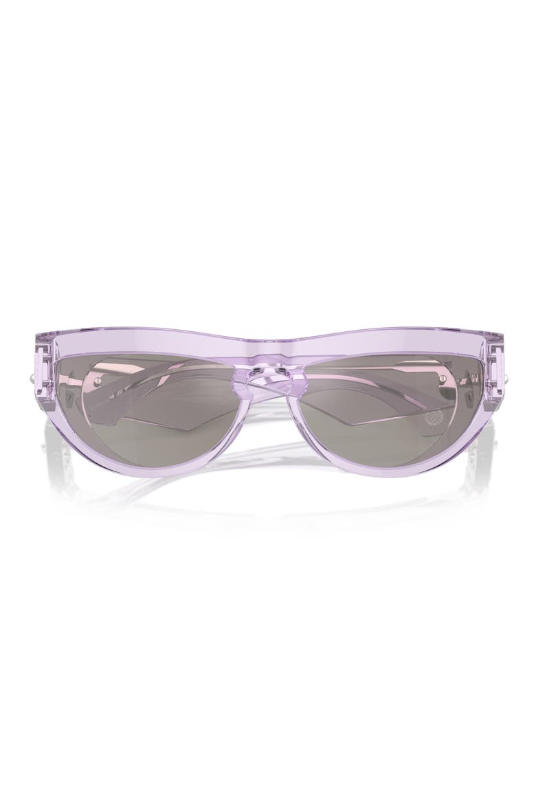 58mm Cat Eye Sunglasses, Alternate, color, VIOLET