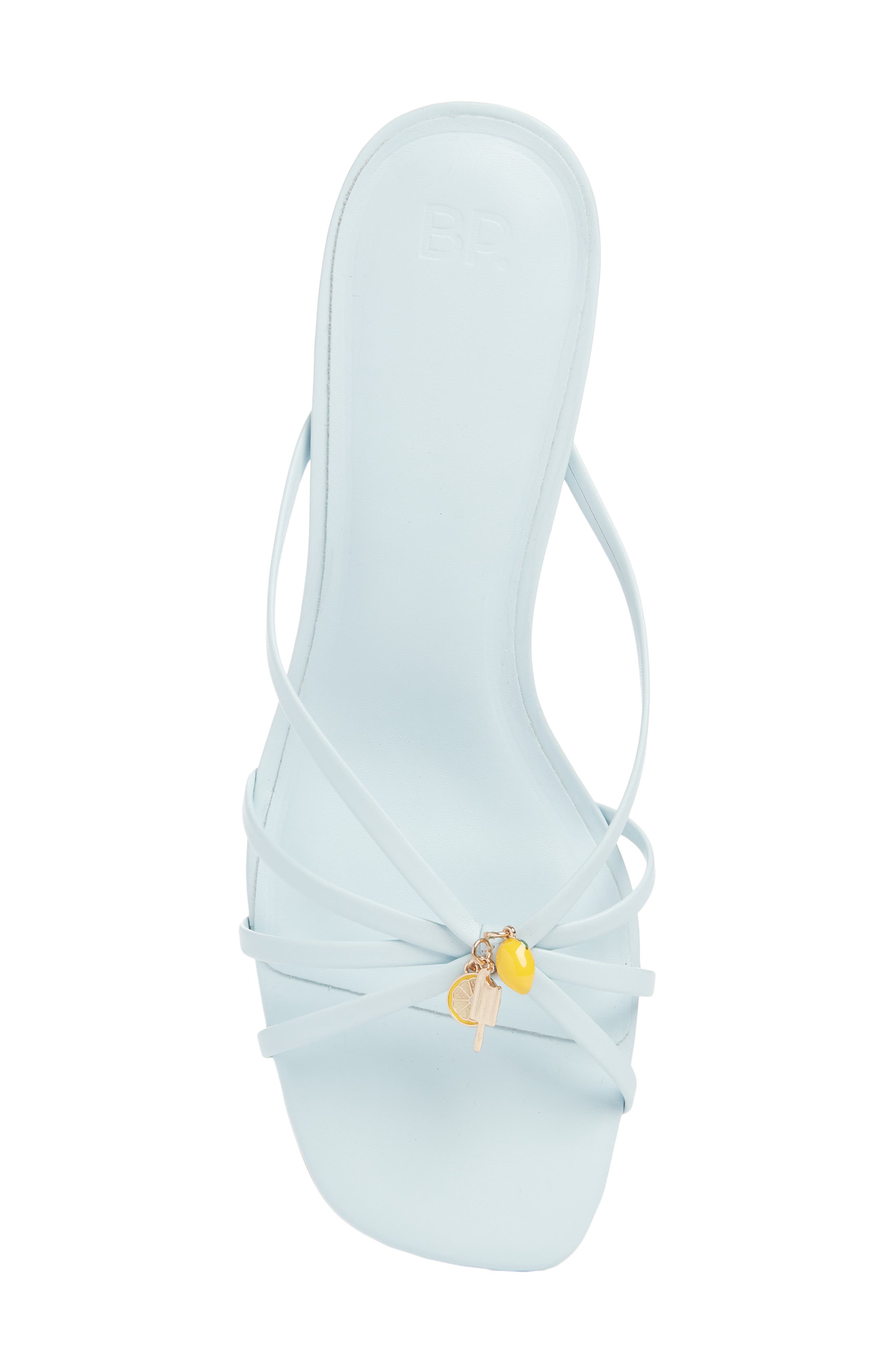 BP. Bliss Kitten Heel Slide Sandal, Alternate, color, Blue Ice