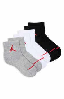 Kids' 3-Pack Quarter Crew Socks