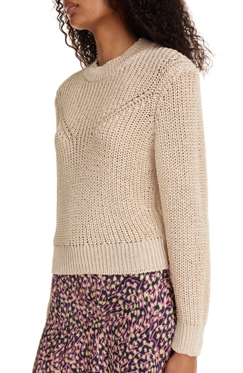 Isabel Marant Yandra Rib Sweater, Alternate, color, 