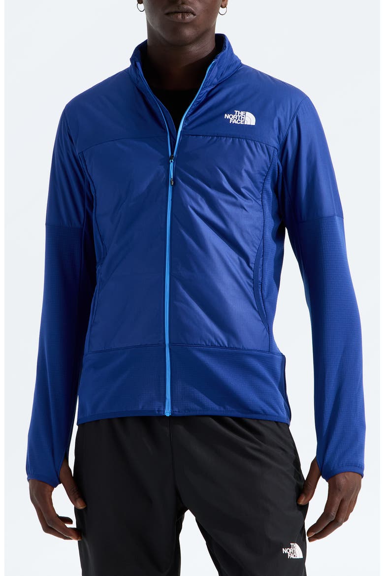 Winter Warm Pro Heatseeker™ Eco Insulated Fleece Knit Jacket, Main, color, BOLD BLUE