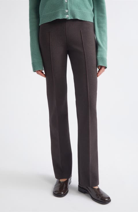 Luke Seersucker Narrow Leg Pants