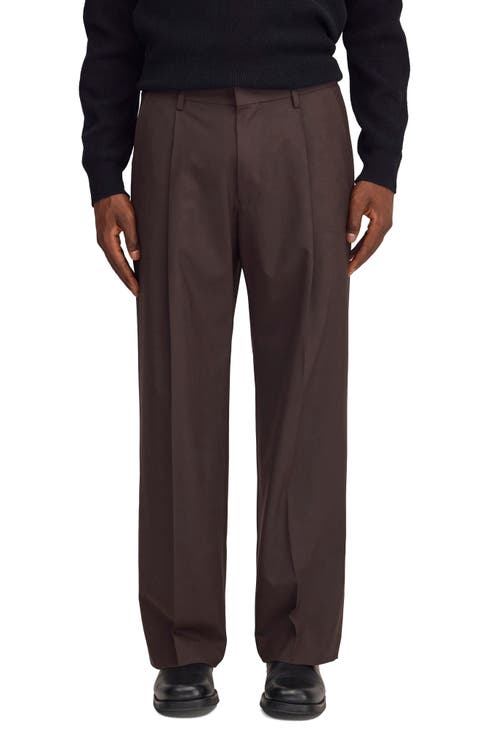 Kay 10037 Pinstriped Pleated Trousers