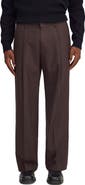 NN07 Kay 10037 Pinstriped Pleated Trousers