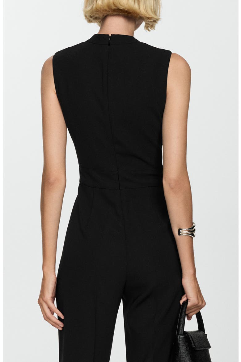 Sleeveless Jumpsuit, Alternate, color, BLACK