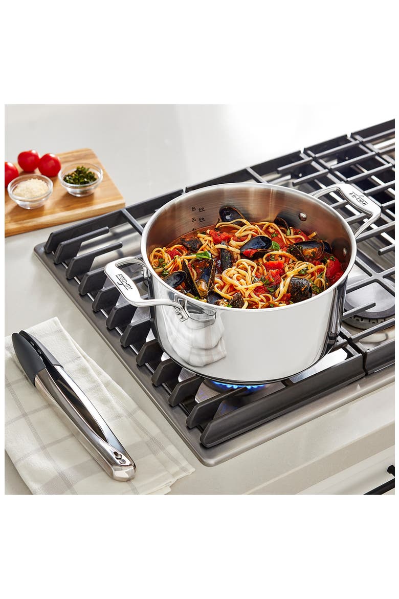 Simply Strain 8-Quart Stainless Steel Multipot with Insert, Alternate, color, SILVER