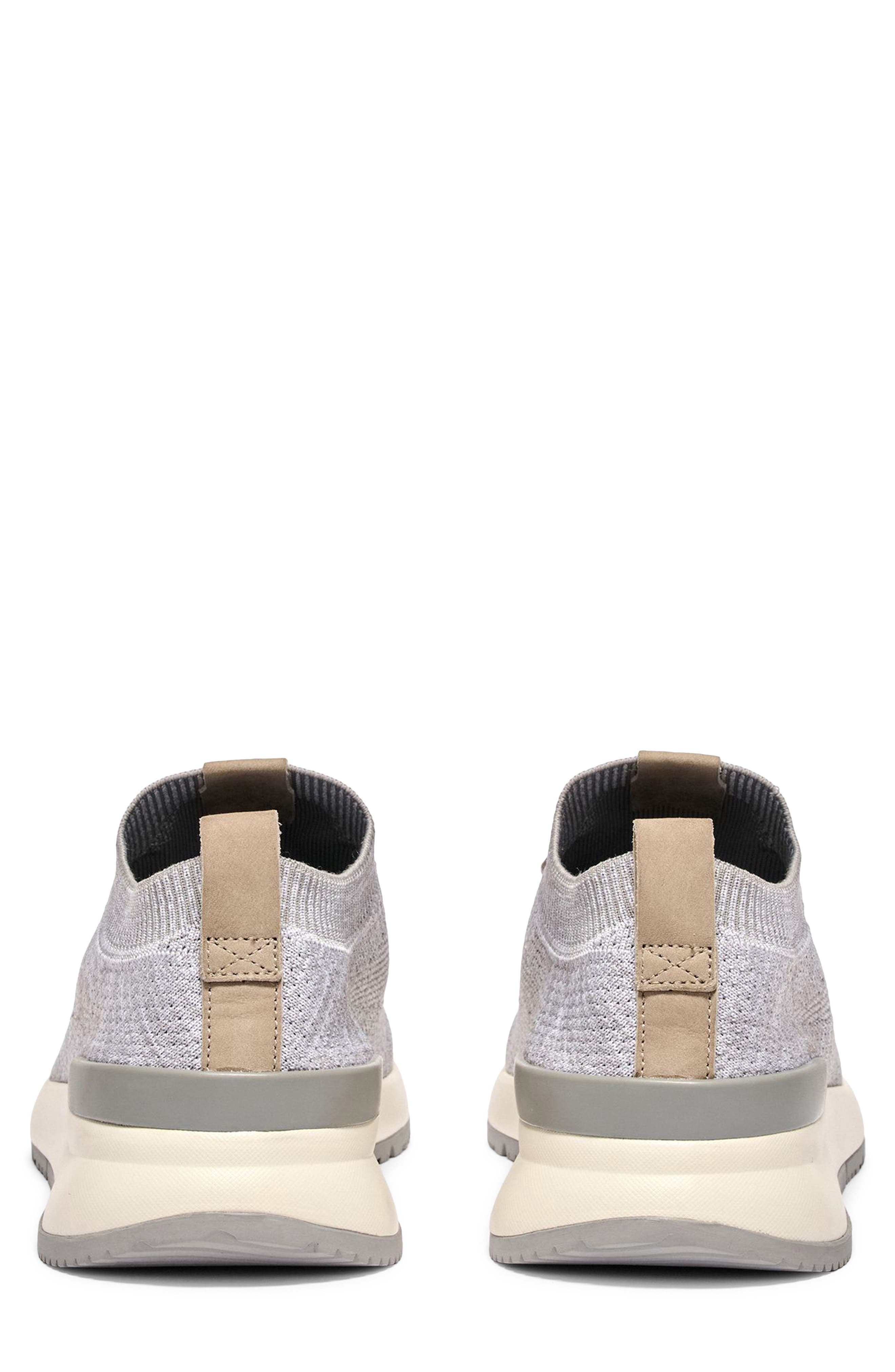 Knit Running Sneaker, Alternate, color, GRAY
