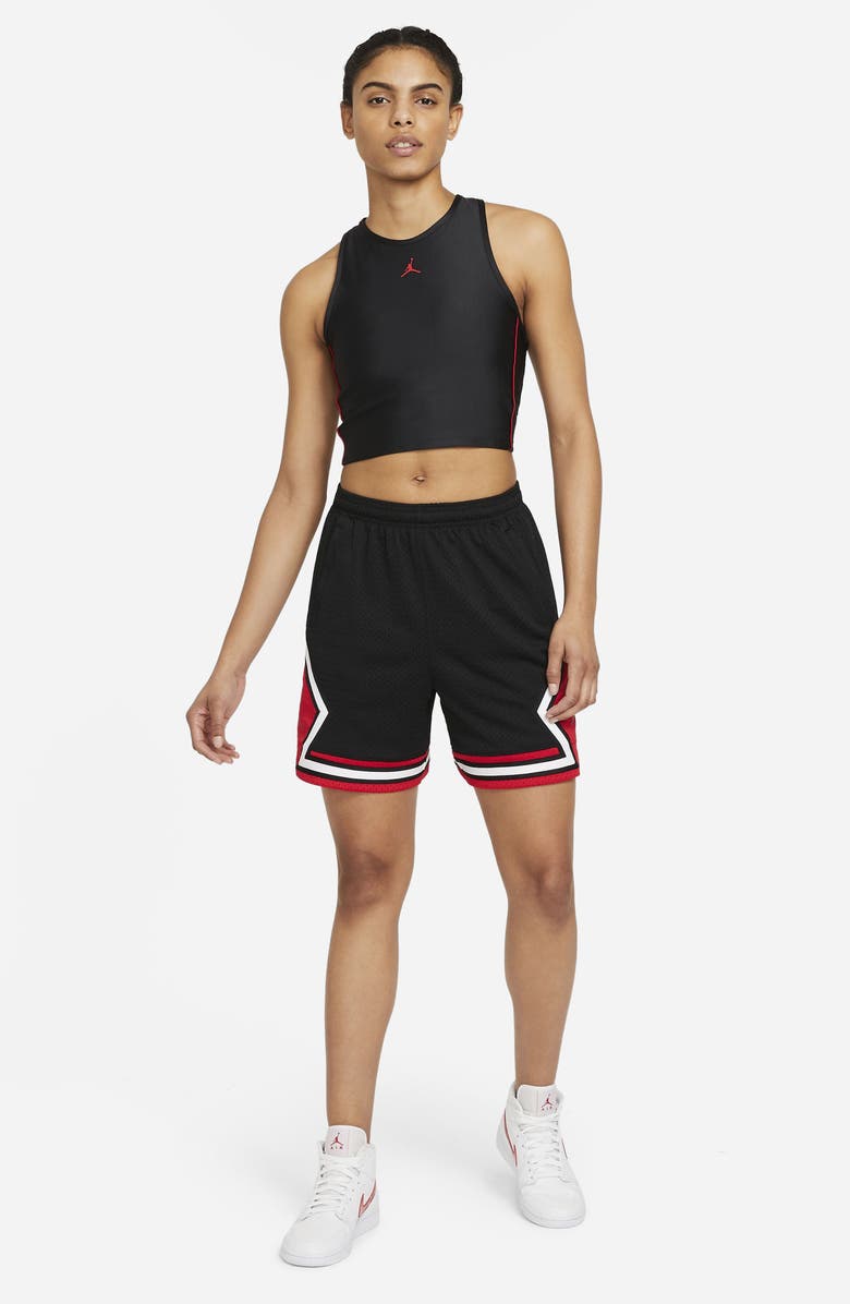 Jordan Nike Essential Racerback Crop Tank, Alternate, color, 