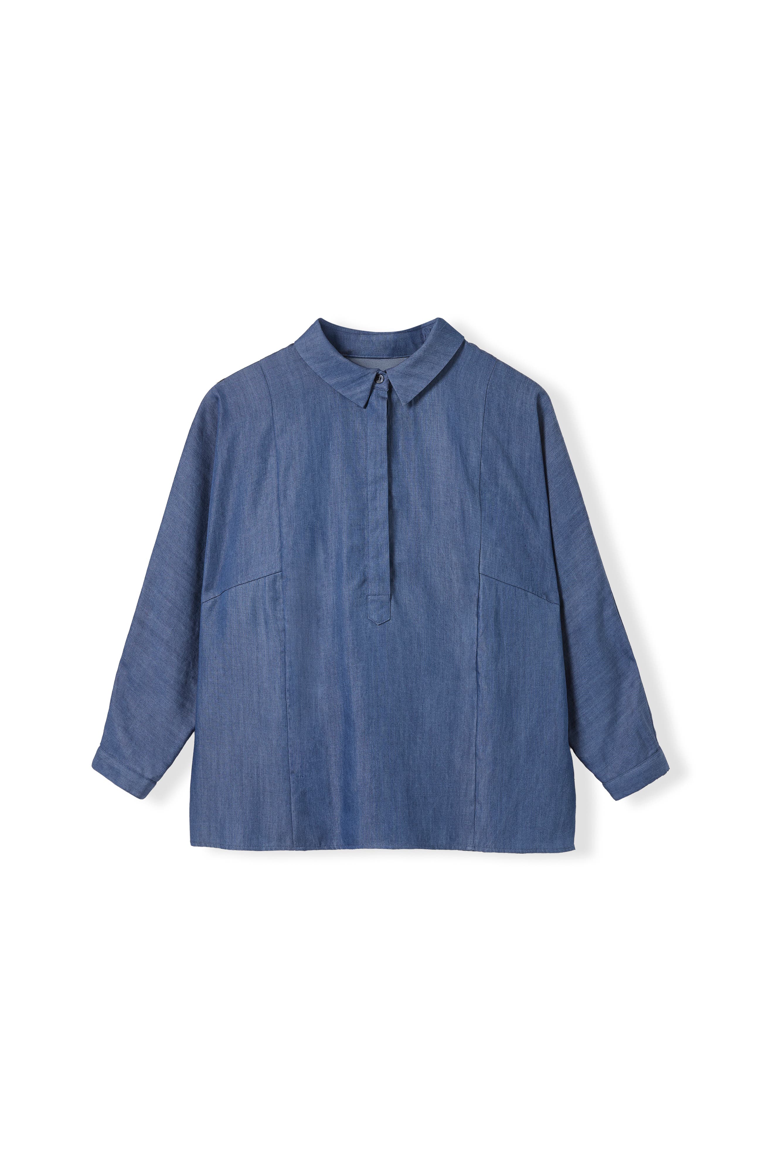Drapey Pop Over Blouse - image 2