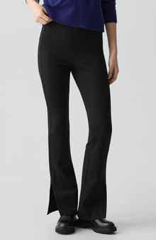 Theory Slit Flare Leg Pants