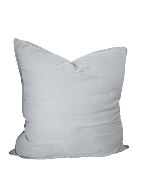 Stonewashed Cotton Percale Pillow Cover Only
