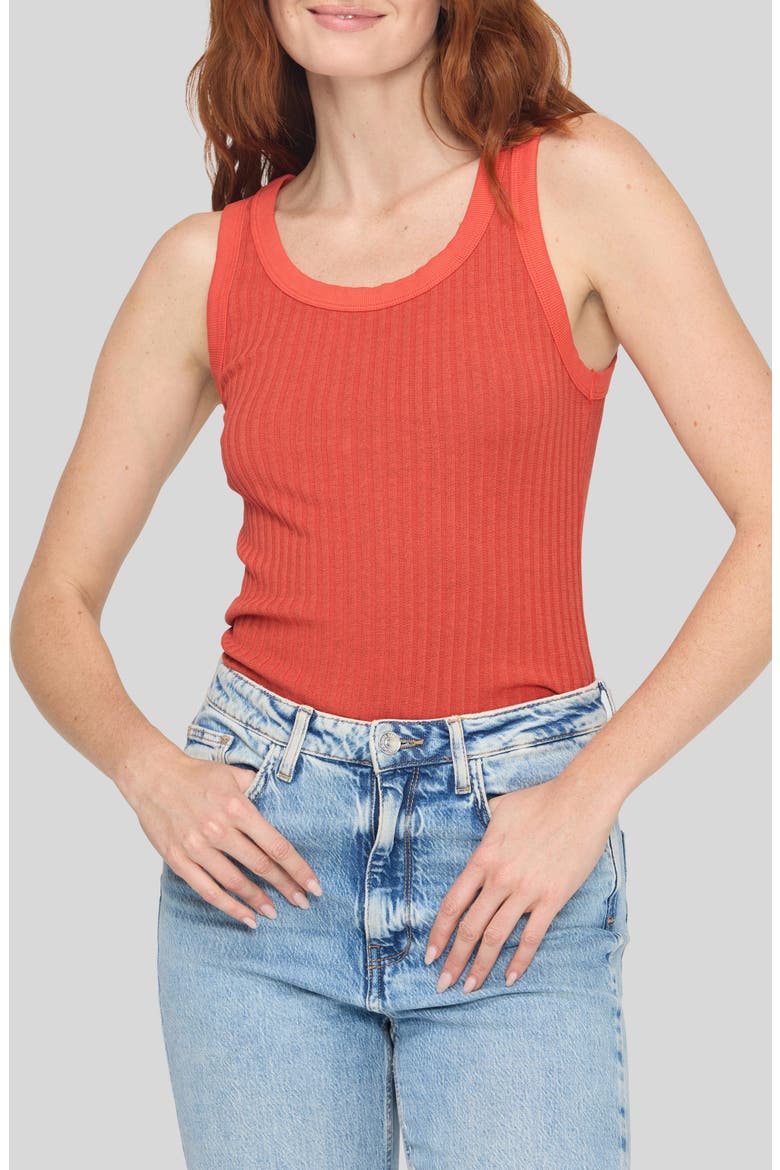 Cooper Rib Tank, Alternate, color, KISSES
