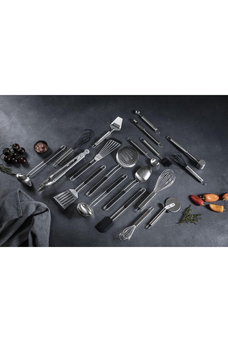 Essential Serving Spoon, Stainless Steel, Alternate, color, Silver