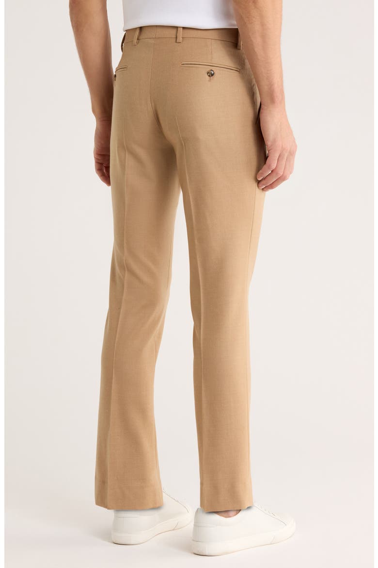 Wool Twill Dress Pants, Alternate, color, CAMEL TWILL