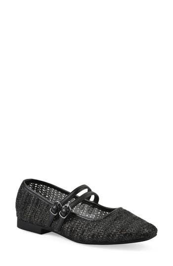 Cliffs By White Mountain Bocage Mary Jane Flat In Black Smooth