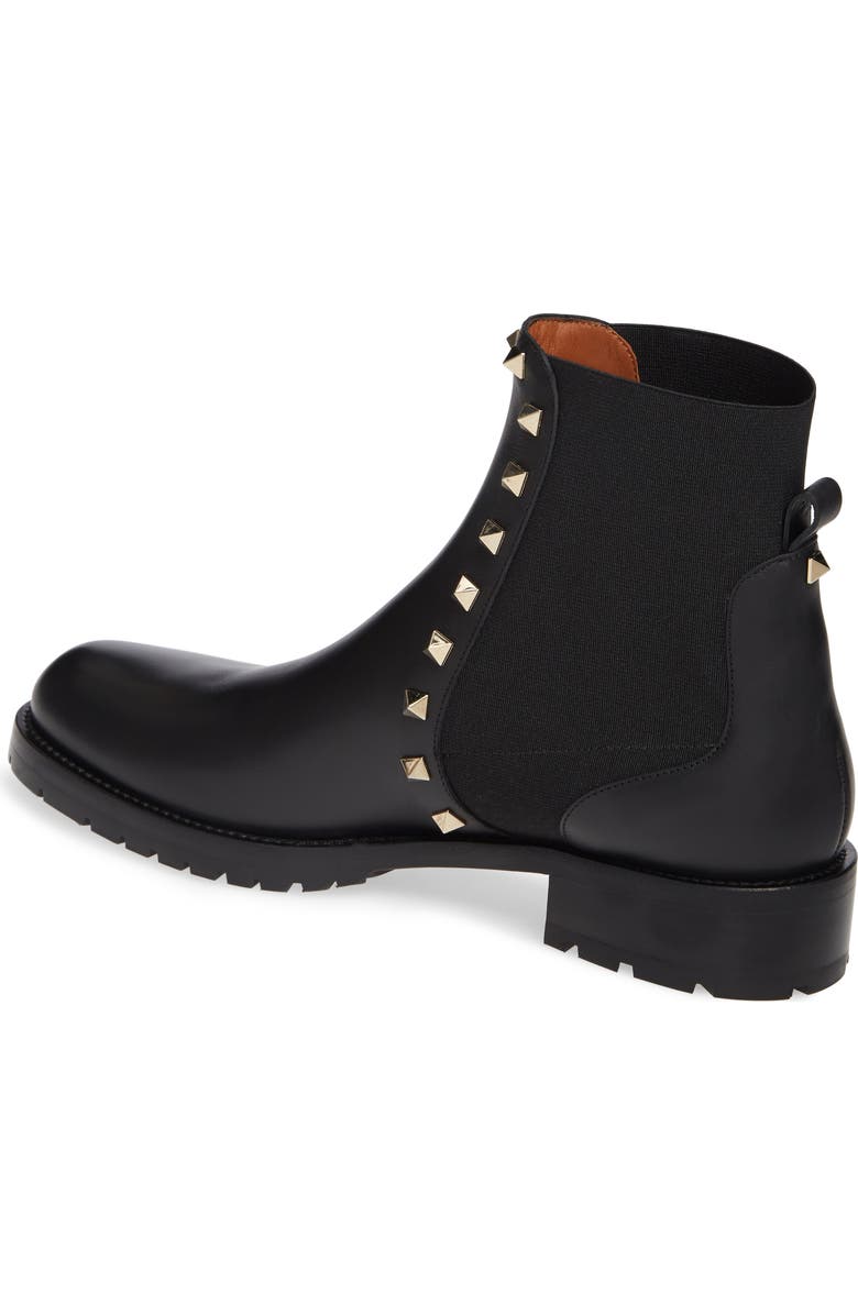 Valentino Garavani Beatle Rockstud Boot, Alternate, color,