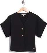 JASON WU Dolman Sleeve Button-Up Top