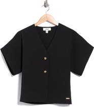 JASON WU Dolman Sleeve Button-Up Top