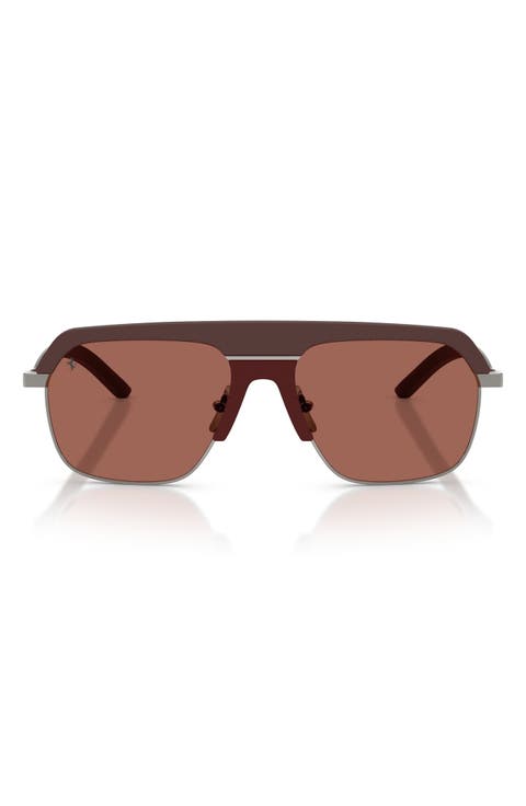 Gender Inclusive 56mm Polarized Pillow Sunglasses