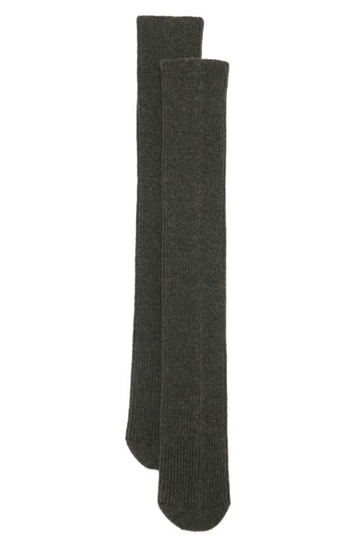 Mango Wool & Cashmere Socks In Gray