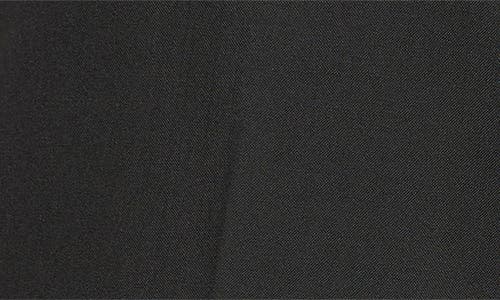 Sacai Front Pleats Wool Blend Shorts In Black