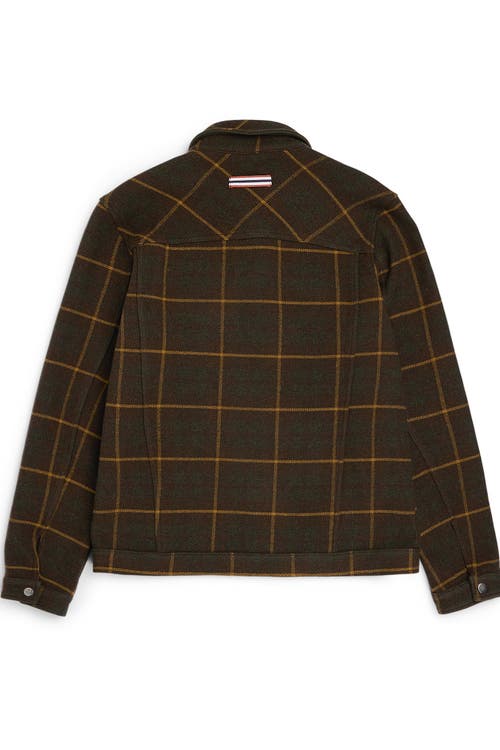 Amundsen Sports Wool Jacket In Green