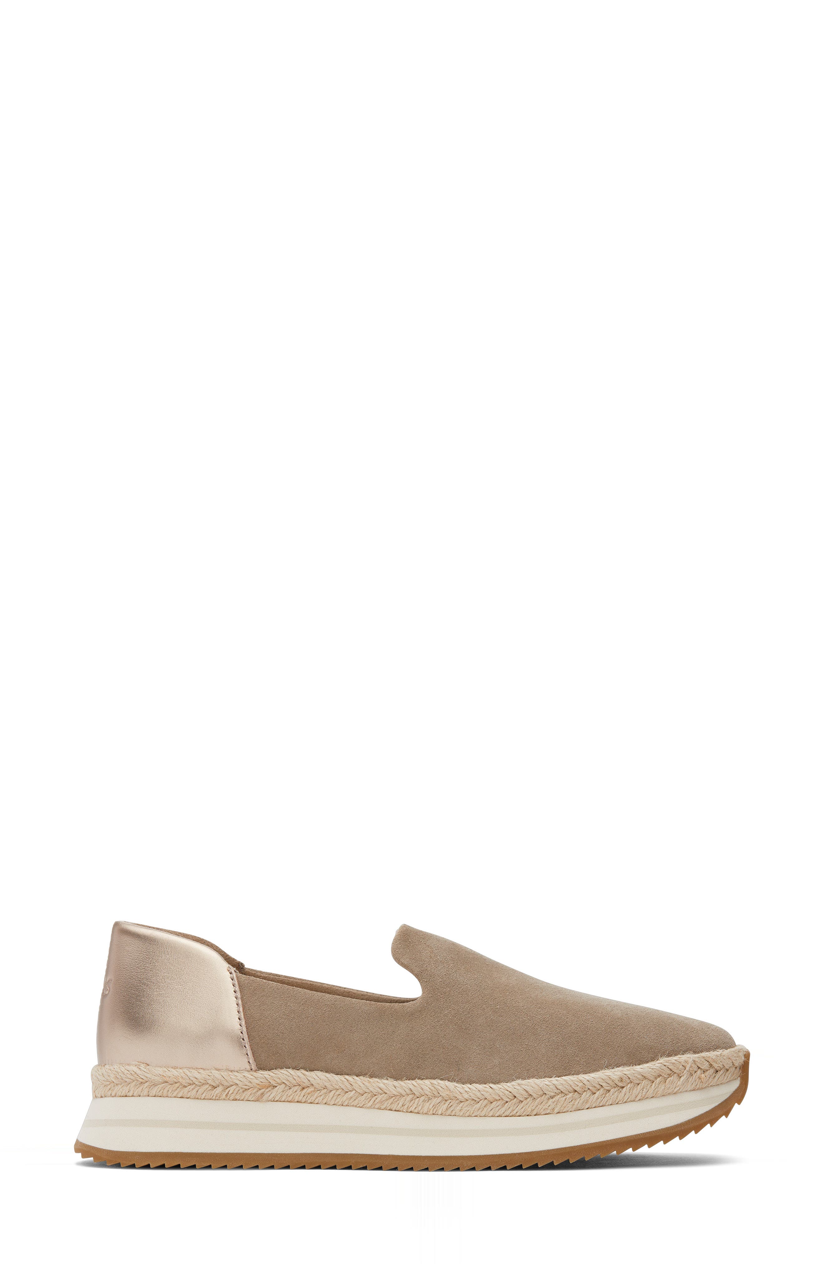 TOMS Jocelyn Suede Slip-On Sneaker, Alternate, color, 