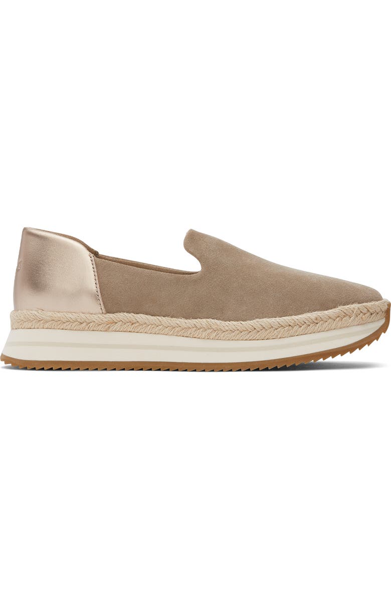 TOMS Jocelyn Suede Slip-On Sneaker, Alternate, color,