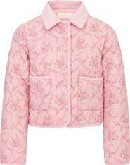 LoveShackFancy Kids' Norinda Quilted Jacket