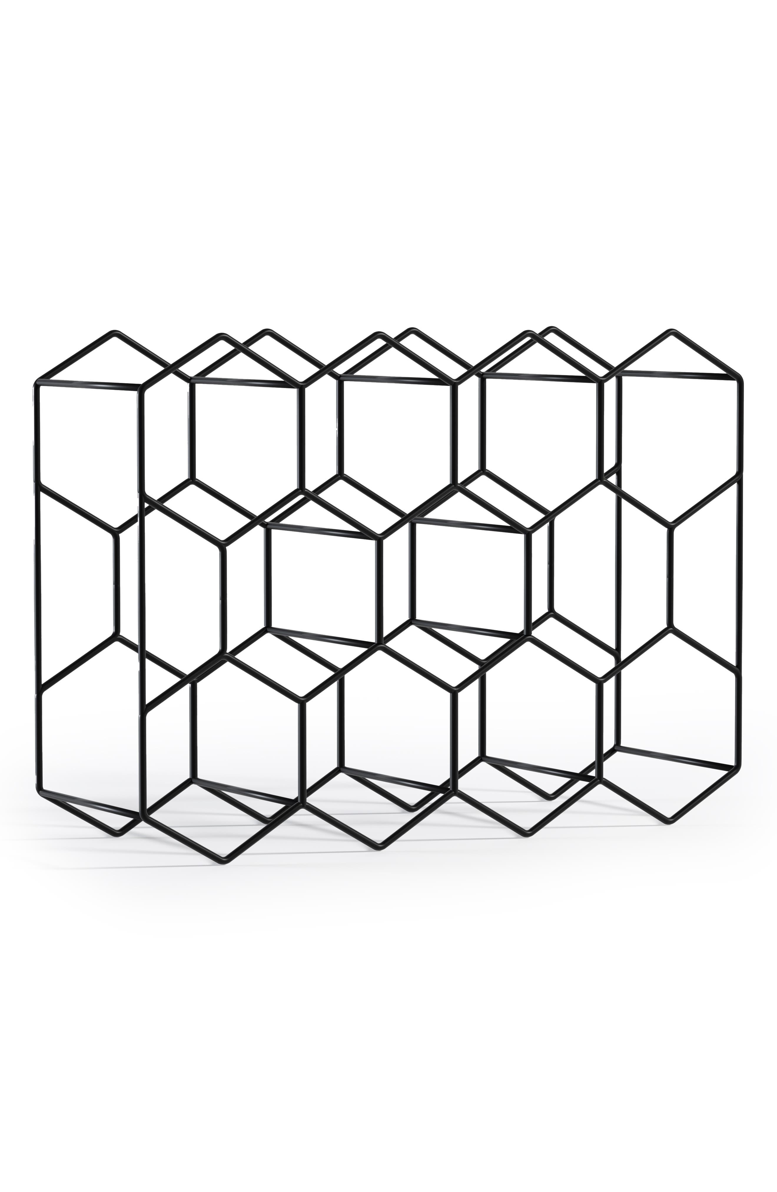Honeycomb 14-Bottle Stackable Wine Rack