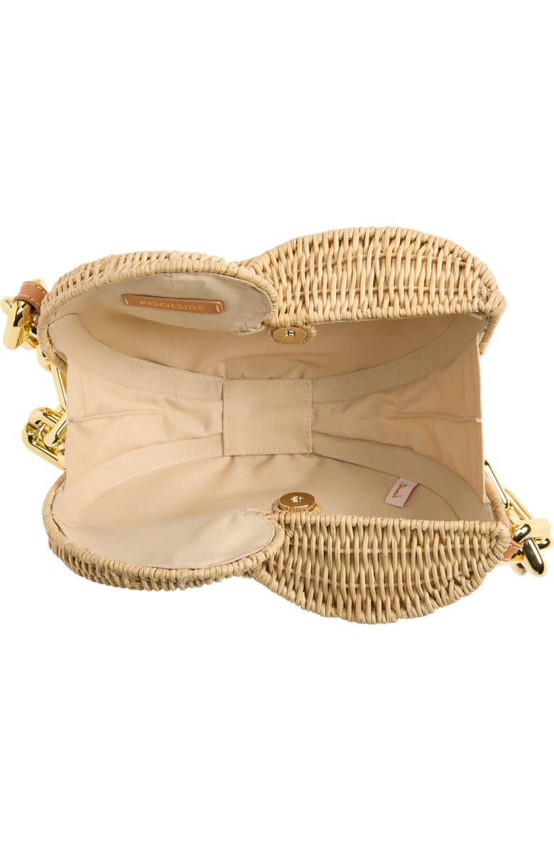 POOLSIDE The Anna Conch Handbag, Alternate, color, Natural