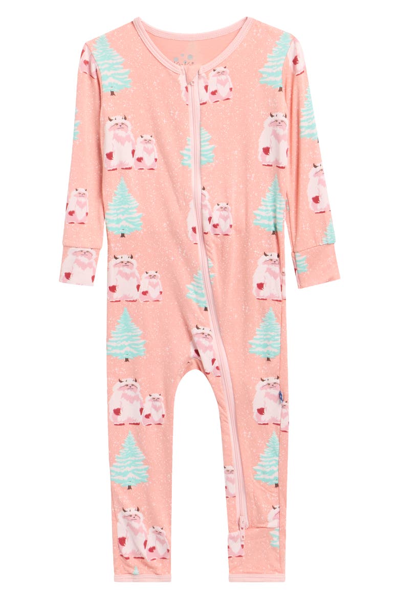 Yeti Print Coverall, Main, color, BLUSH YETI