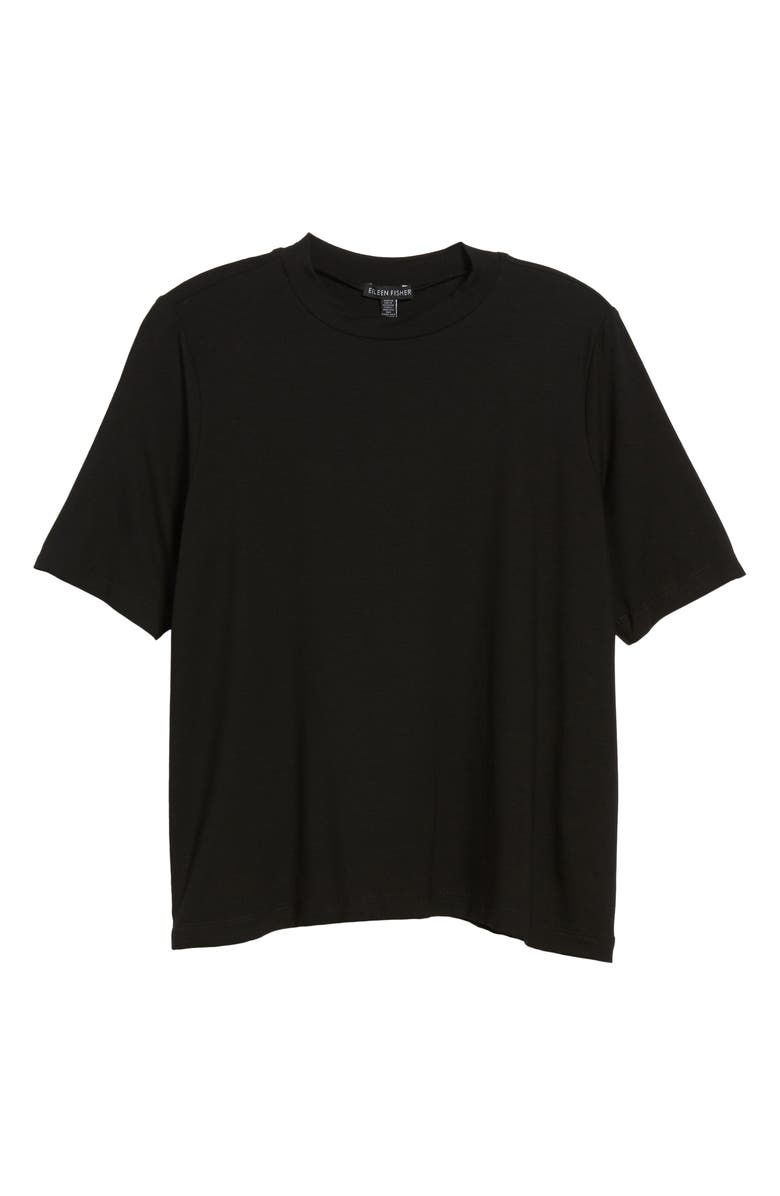 Eileen Fisher Mock Neck Top, Alternate, color,