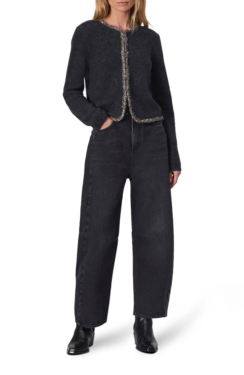 rag & bone Charlie High Waist Barrel Jeans, Alternate, color, 