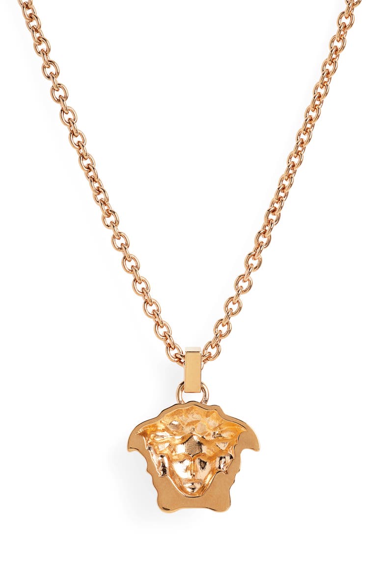 Versace La Medusa Necklace, Alternate, color, 
