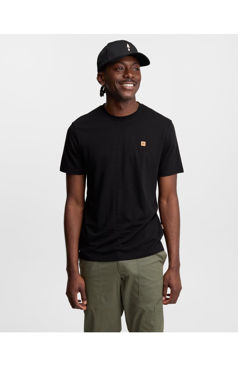 tentree Baker T-Shirt, Alternate, color, Meteorite Black