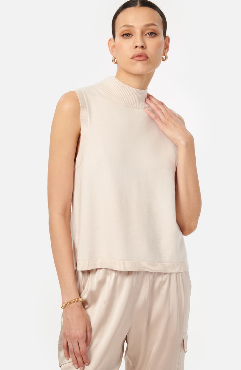 CAMI NYC Naftali Mock Neck Merino Wool Sweater Vest, Alternate, color, 