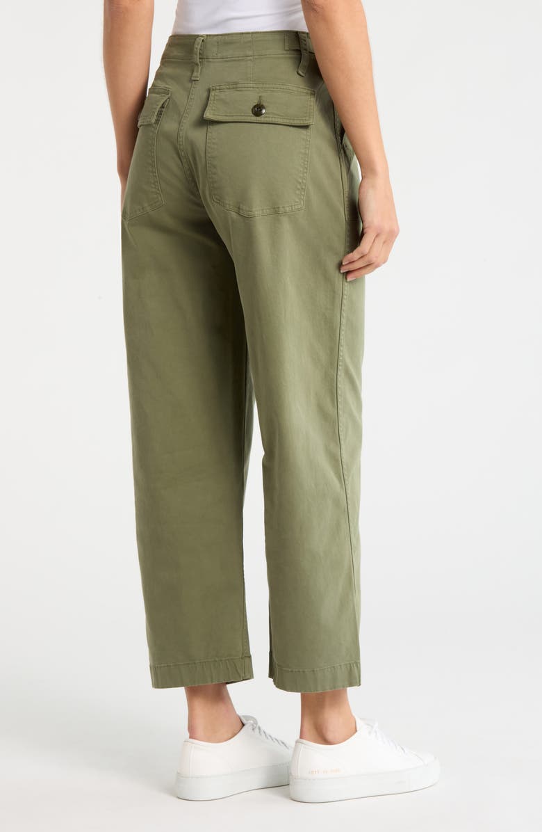 Re/Done The Trooper Stretch Cotton Utility Pants, Alternate, color, Desertsage