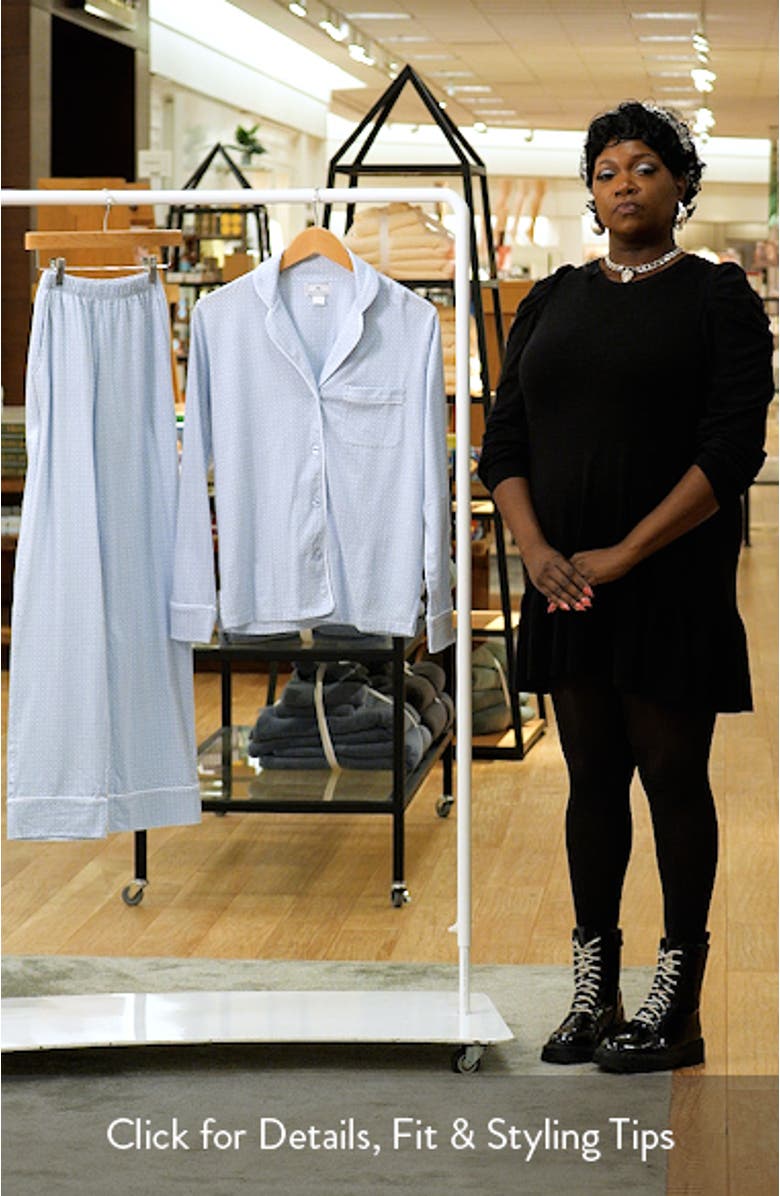 Geo Classic Lightweight Pima Cotton Pajamas, sales video thumbnail