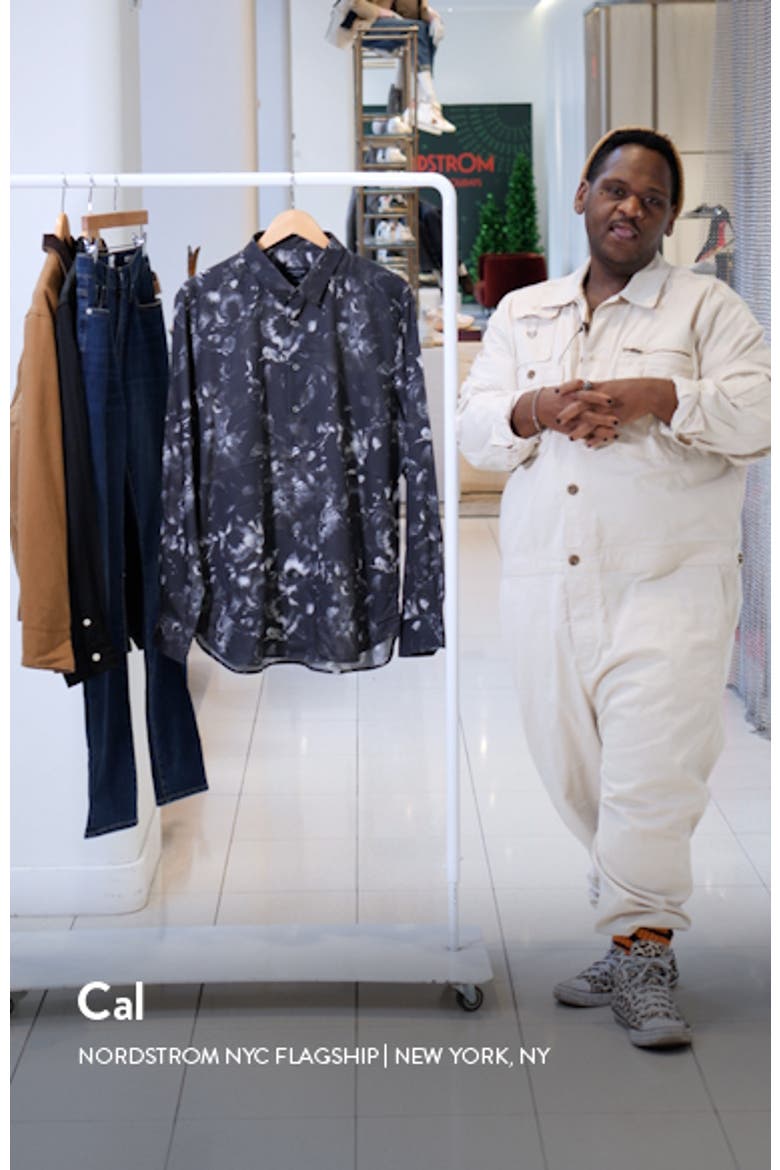 Julian Floral Print Button-Up Shirt video
