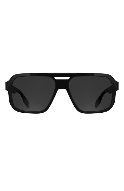 59mm Modified Rectangular Sunglasses