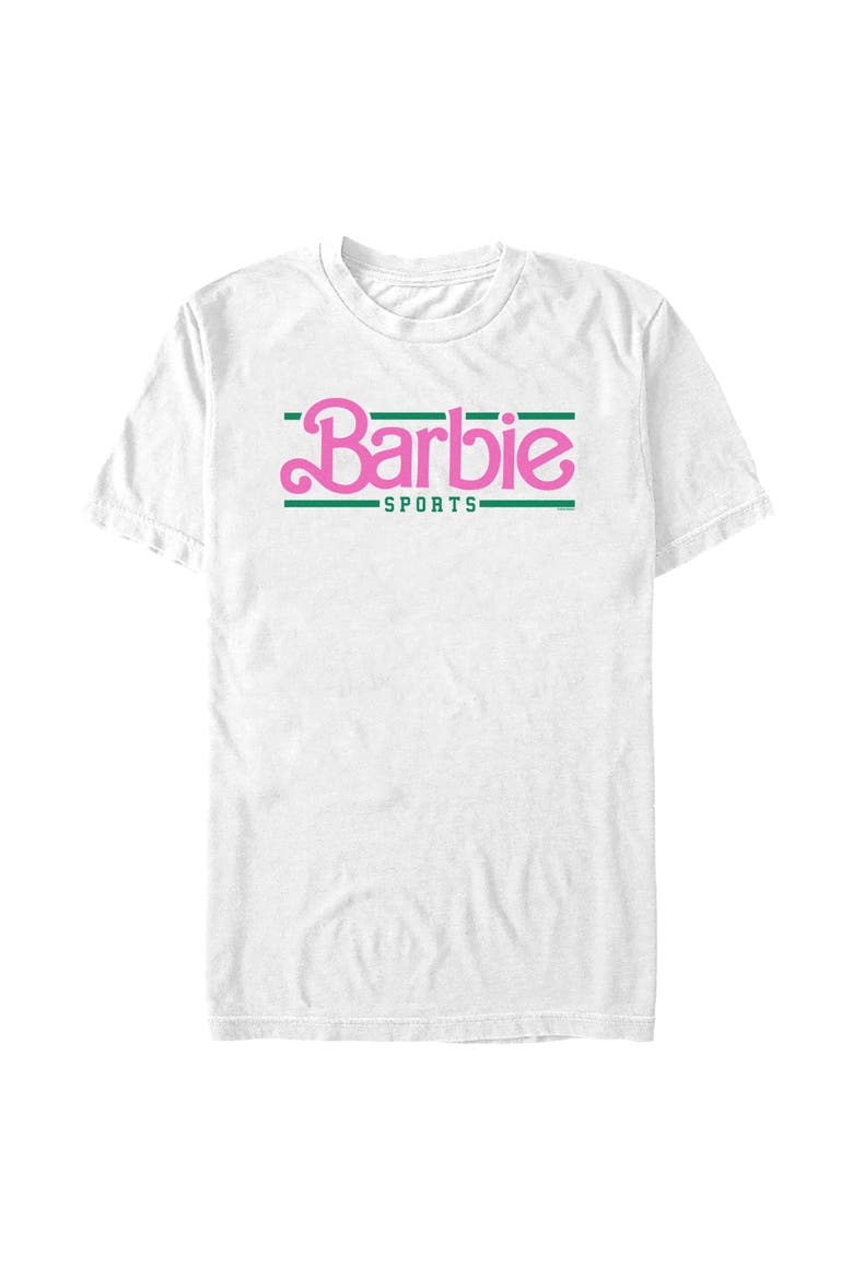 Men's Classic Sports Logo T-Shirt, Main, color, White