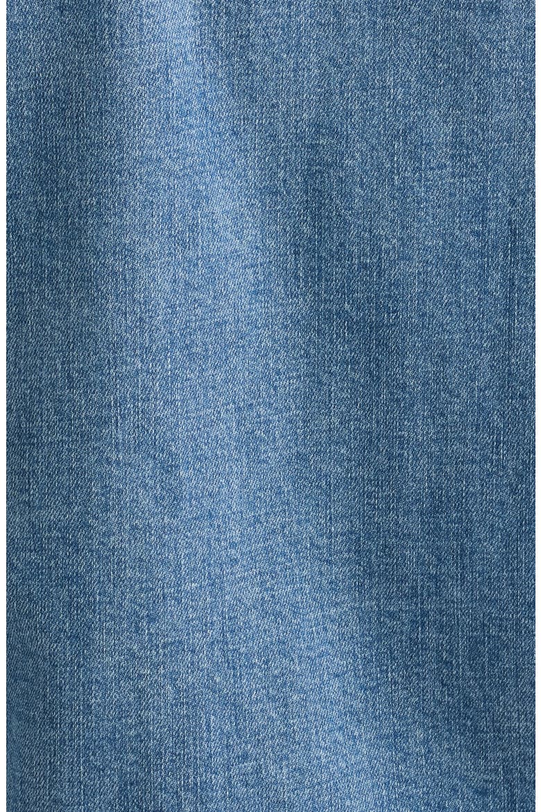 Santa Ynez Fleece Lined Denim Shirt Jacket, Alternate, color, LT INDIGO WASH