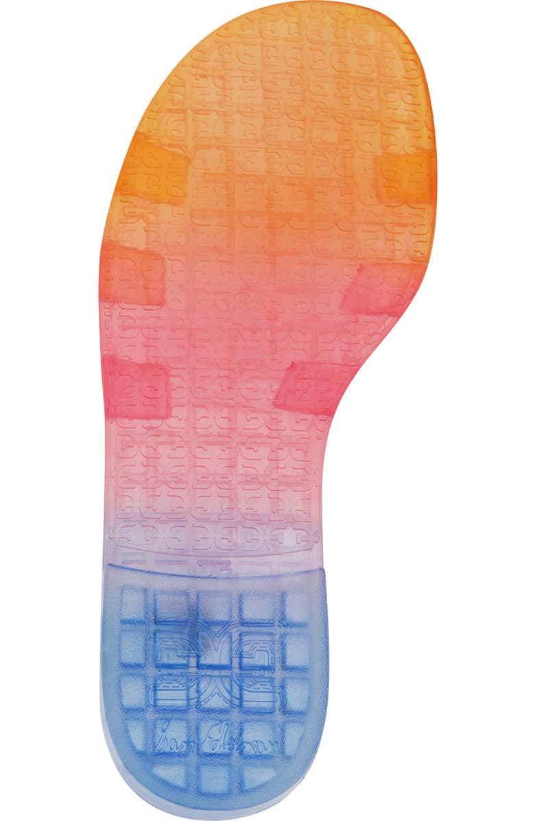 Sam Edelman Kids' Bay Jelly Slide Sandal, Alternate, color, Blue/ Pink/ Orange