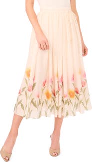 Ted Baker Megan Placed Floral Skirt