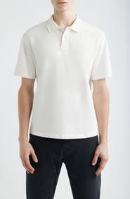 Corridor Brushed Cotton Piqué Polo