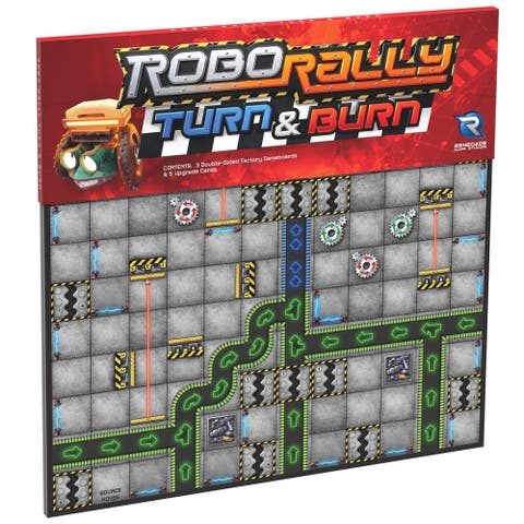 Robo Rally Turn & Burn Expansion 12+