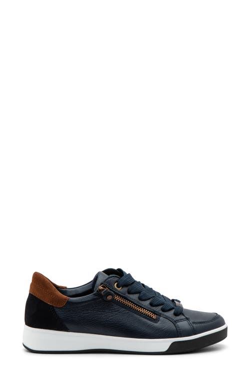 Ara Rei Low Top Sneaker In Blue