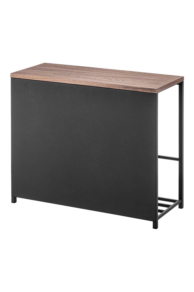 Entryway Storage Bench, Main, color, BLACK